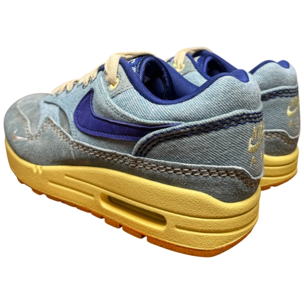 NIKE Air Max 1 Premium Men's Size 5 /Women's 6.5 Dirty Denim Sneakers DV3050-300